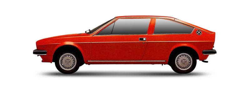 ALFA ROMEO ALFASUD Sprint (902_) (1976/09 - 1989/12) 1.3  (55 KW / 76 HP) (902.A0) (1976/09 - 1981/12)