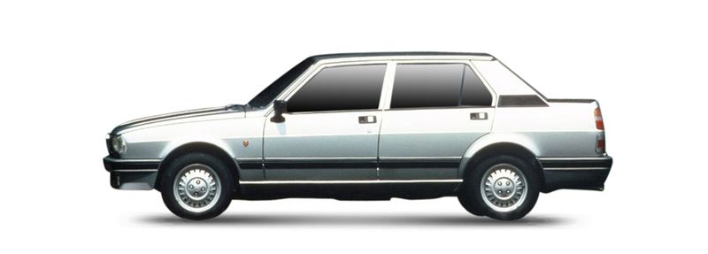 ALFA ROMEO 75 Sedan (162_) (1985/05 - 1992/12) 1.6 Cat (81 KW / 110 HP) (162.B2B, 162.B2C) (1989/05 - 1992/02)