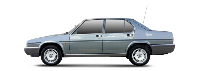 ALFA ROMEO 90 Sedan (162_) (1984/09 - 1987/11) 2.4 TD (81 KW / 110 HP) (162.B5) (1984/10 - 1987/07)