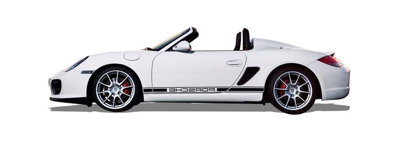 PORSCHE BOXSTER Spyder (987) (2007/09 - 2011/12) 3.4  (235 KW / 320 HP) (2010/02 - 2011/12)