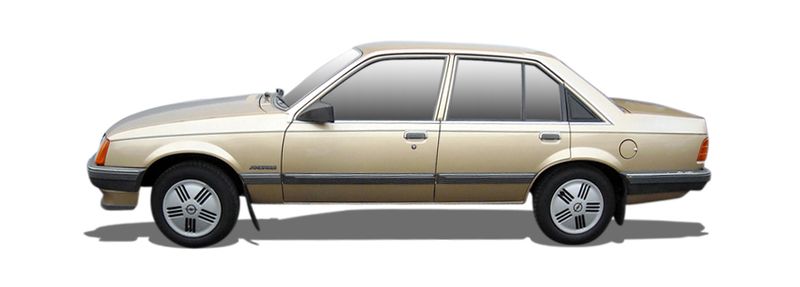 OPEL REKORD E Sedan (17_, 11_, 14_, 16_, 18_, 19_) (1977/08 - 1986/08) 1.7  (44 KW / 60 HP) (1977/09 - 1982/10)