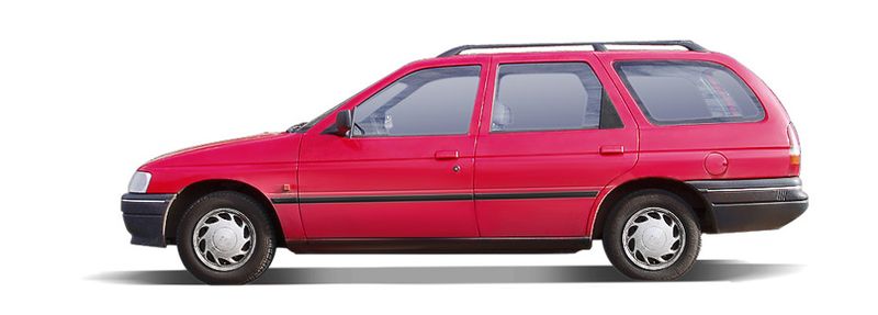 FORD ESCORT IV Turnier (AWF, AVF) (1985/10 - 1990/10) 1.3  (44 KW / 60 HP) (1986/01 - 1990/07)