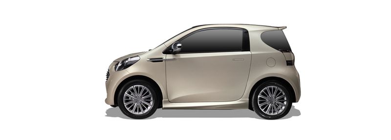 ASTON MARTIN CYGNET Hatchback (2011/04 - 2013/10) 1.3  (72 KW / 98 HP) (2011/04 - 2013/10)