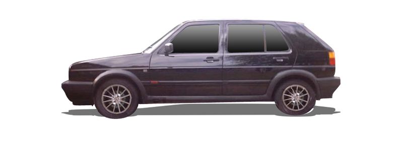 VW GOLF II Hatchback (19E, 1G1) (1983/08 - 1992/12) 1.3  (40 KW / 55 HP) (1983/08 - 1987/06)