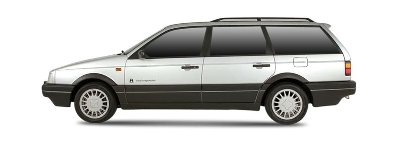 VW PASSAT B3/B4 Sedan (3A2, 35I) (1988/02 - 1997/12) 1.6  (53 KW / 72 HP) (1988/04 - 1989/07)