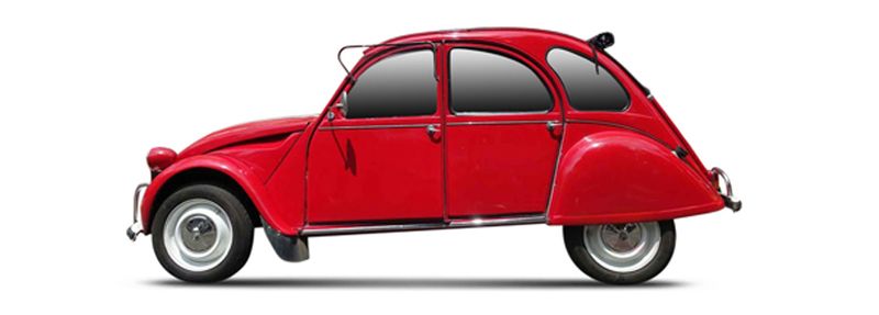 CITROËN 2 CV Sedan (1963/03 - 1991/08) 0.4 4 (12 KW / 16 HP) (1963/03 - 1970/02)