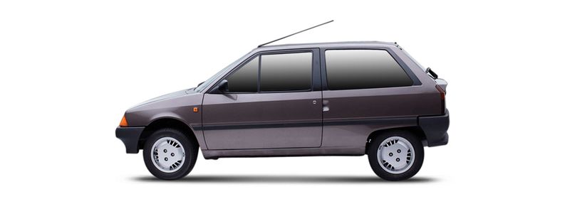 CITROËN AX Hatchback (ZA-_) (1986/07 - 1998/12) 1.0 10 E (30 KW / 41 HP) (1986/12 - 1988/12)