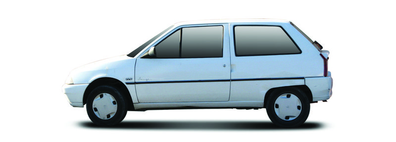 CITROËN AX Hatchback (ZA-_) (1986/07 - 1998/12) 1.4 14 (44 KW / 60 HP) (1986/12 - 1988/12)