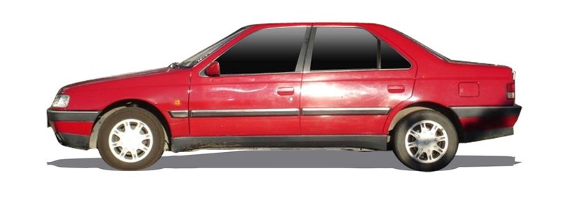 PEUGEOT 405 I Sedan (15B) (1987/01 - 1993/12) 1.6  (53 KW / 72 HP) (1987/07 - 1992/12)