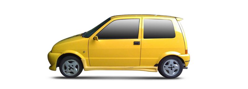 FIAT CINQUECENTO Hatchback (170_) (1991/07 - 1999/07) 0.9 i.e. S (29 KW / 40 HP) (170AF, 170CF) (1991/07 - 1999/07)