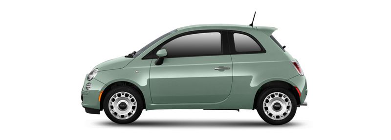 FIAT 500 Hatchback (312_) (2007/07 - ...) 0.9  (63 KW / 86 HP) (312.AXG11, 312AXG1A) (2010/07 - ...)