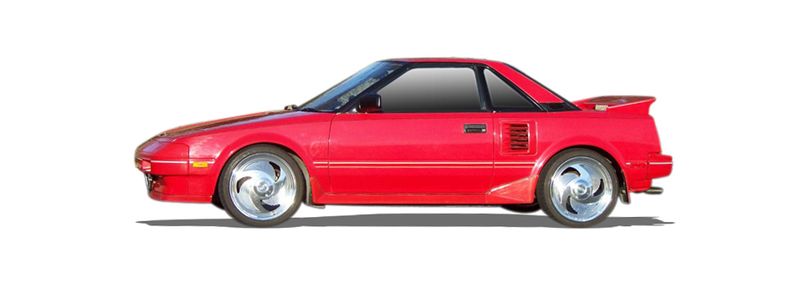 TOYOTA MR2 I Coupe (AW1_) (1984/06 - 1990/06) 1.6 16V (85 KW / 116 HP) (AW11) (1984/11 - 1990/06)