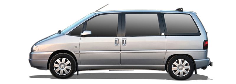 PEUGEOT 806 MPV (221) (1994/06 - 2002/08) 2.0  (89 KW / 121 HP) (1994/06 - 2002/08)