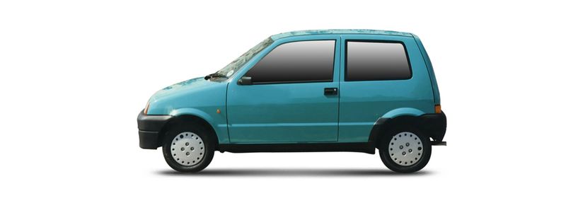 FIAT CINQUECENTO Hatchback (170_) (1991/07 - 1999/07) 0.7 i (22 KW / 30 HP) (170AD) (1994/07 - 1998/01)