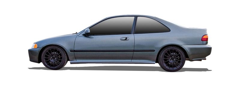 HONDA CIVIC V Coupe (EJ) (1993/08 - 1996/03) 1.6 i Vtec (92 KW / 125 HP) (EJ1) (1994/01 - 1996/03)