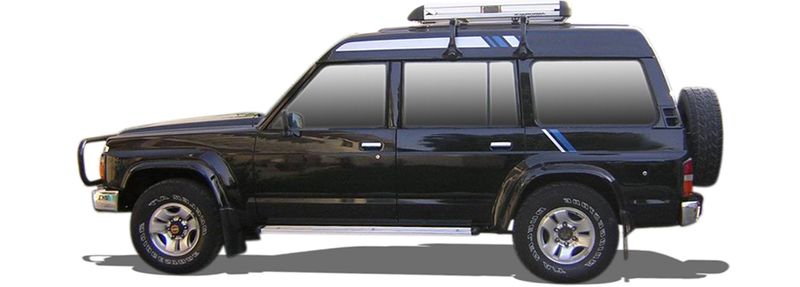 NISSAN PATROL III/2 Station Wagon (W260) (1988/08 - 1998/04) 2.8 TD (85 KW / 116 HP) (1989/06 - 1995/11)