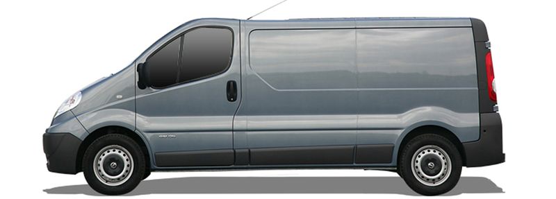 NISSAN PRIMASTAR Van (X83) (2001/03 - ...) 2.5 dCi 115 (84 KW / 114 HP) (2008/09 - ...)