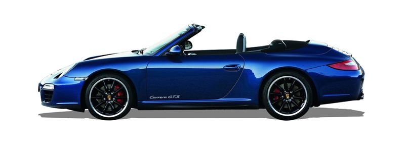 PORSCHE 911 Cabrio (997) (2005/04 - 2012/12) 3.8 Carrera S / GTS (300 KW / 408 HP) (2009/06 - 2011/12)