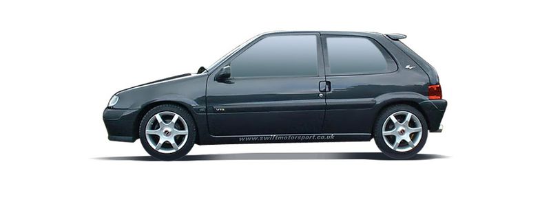 CITROËN SAXO Hatchback (S0, S1) (1996/02 - 2004/04) 1.0 X (33 KW / 45 HP) (1996/05 - 1998/11)