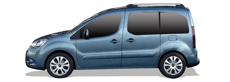 CITROËN BERLINGO MULTISPACE MPV (B9) (2008/04 - ...) 1.6 HDi 90 (68 KW / 92 HP) (2010/07 - ...)