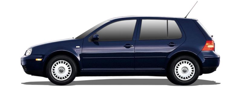 VW GOLF IV Hatchback (1J1) (1997/08 - 2007/12) 1.9 TDI (66 KW / 90 HP) (1997/10 - 2004/05)