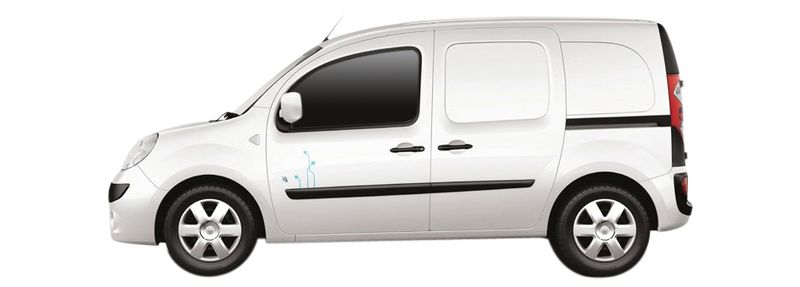 RENAULT KANGOO Express (FW0/1_) (2008/02 - ...) Z.E. (44 KW / 60 HP) (FW0Z, FW1Z) (2011/10 - ...)