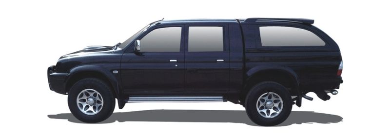 MITSUBISHI L200 SUV (K7_T, K6_T) (1996/01 - 2011/12) 2.0  (90 KW / 122 HP) (K62T) (1996/06 - 2007/12)