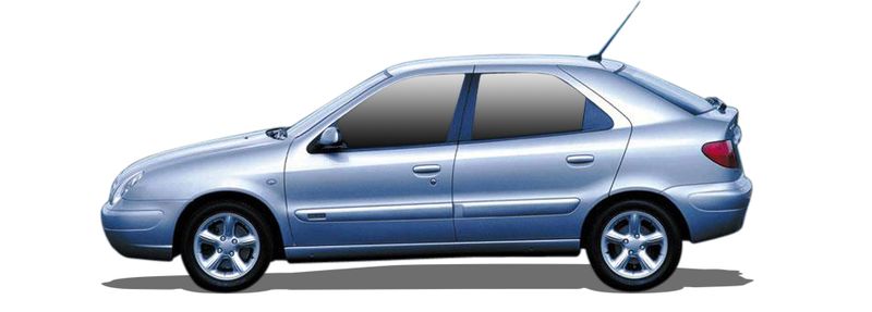 CITROËN XSARA Hatchback (N1) (1997/04 - 2005/12) 1.8 i (66 KW / 90 HP) (1997/04 - 2000/09)