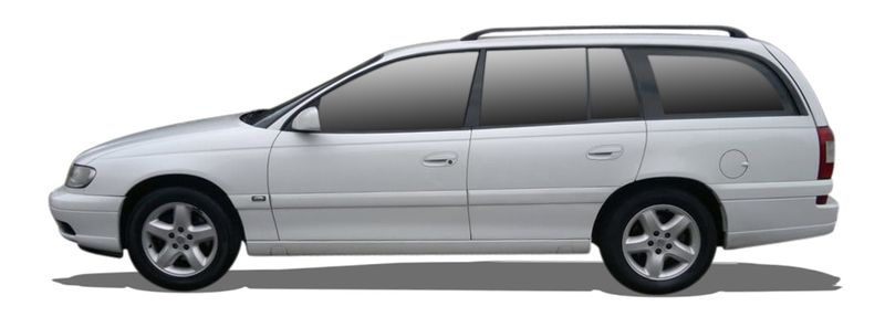 OPEL OMEGA B Station wagon (V94) (1994/03 - 2003/07) 2.0 DTI 16V (74 KW / 101 HP) (F35, M35, P35) (1997/09 - 2000/09)