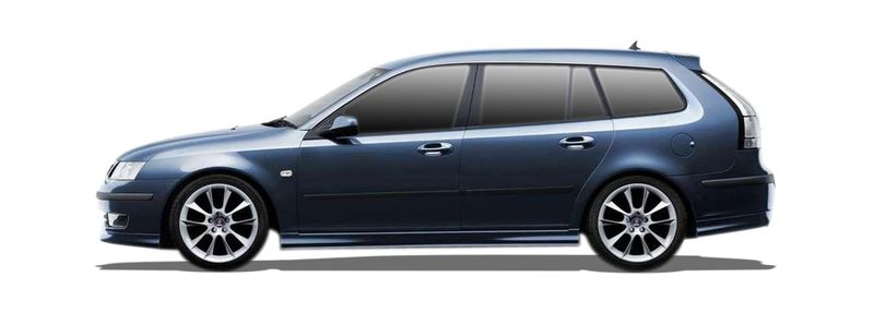 SAAB 9-3 Station wagon (E50) (2005/03 - 2015/02) 2.0 t Bio Power (147 KW / 200 HP) (2009/02 - 2015/02)