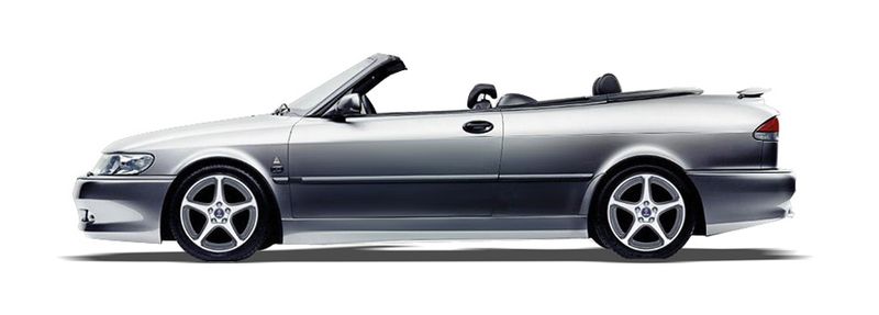 SAAB 9-3 Cabrio (YS3F) (2003/08 - 2015/02) 2.8 Turbo V6 (169 KW / 230 HP) (2006/02 - 2015/02)