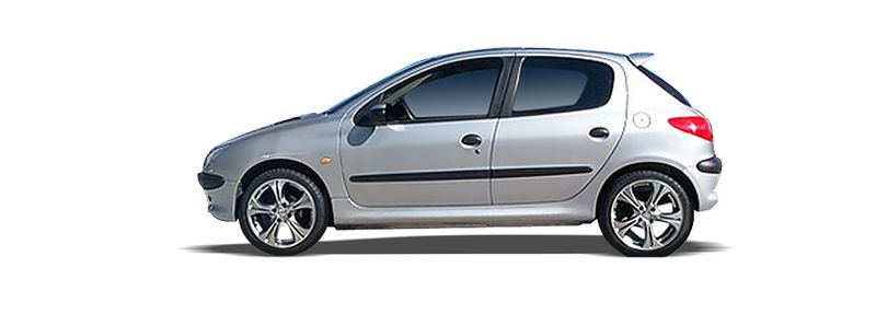 PEUGEOT 206+ Hatchback (2L_, 2M_) (2009/01 - 2013/08) 1.4 i (54 KW / 73 HP) (2010/09 - 2013/06)