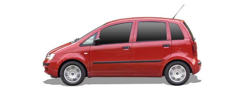 FIAT IDEA MPV (350_) (2003/12 - ...) 1.3 D Multijet (70 KW / 95 HP) (2008/05 - 2012/12)