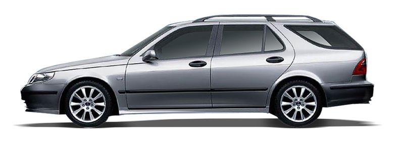 SAAB 9-5 Station wagon (YS3E) (1998/10 - 2009/12) 2.0 t (110 KW / 150 HP) (1998/10 - 2009/12)