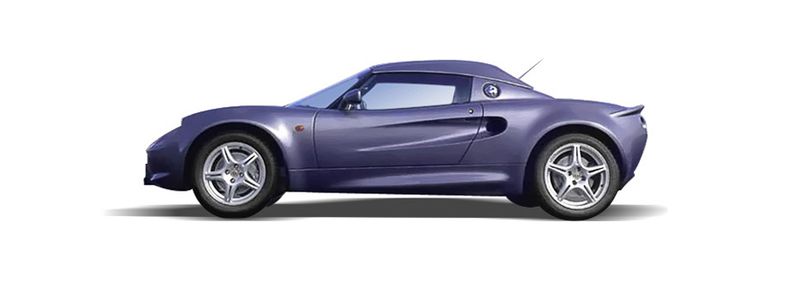 LOTUS ELISE Cabrio (1995/08 - 2001/01) 1.8  (88 KW / 120 HP) (1995/08 - 2000/11)