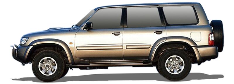 NISSAN PATROL GR V Wagon (Y61) (1997/06 - ...) 2.8 TD (95 KW / 129 HP) (1997/06 - 2000/05)