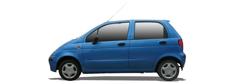 DAEWOO MATIZ Hatchback (M100, M150) (1998/09 - ...) 0.8  (38 KW / 52 HP) (1998/09 - ...)