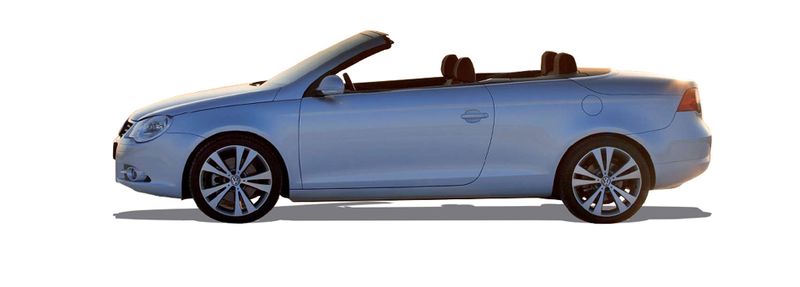 VW EOS Cabrio (1F7, 1F8) (2006/03 - 2015/08) 2.0 TDI (100 KW / 136 HP) (2010/11 - 2015/08)