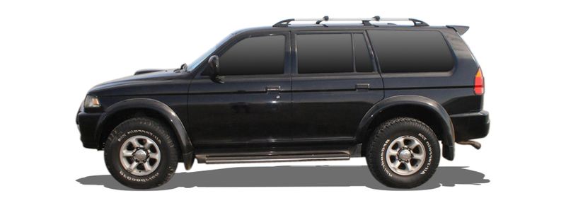 MITSUBISHI PAJERO SPORT I SUV (K7_, K9_) (1996/07 - ...) 3.0 V6 (130 KW / 177 HP) (K96W) (1998/11 - 2000/10)