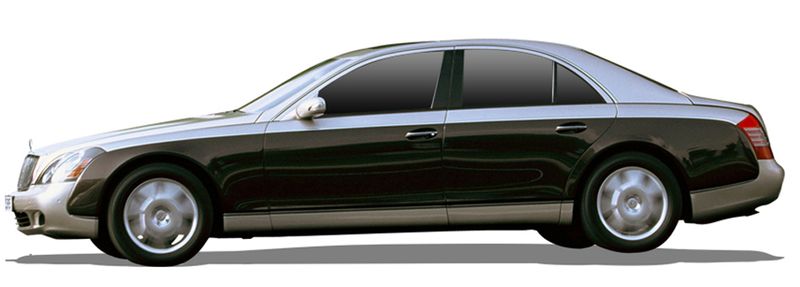 MAYBACH 57 Sedan (W240) (2002/09 - 2012/12) 6.0  (471 KW / 641 HP) (2009/06 - 2012/12)