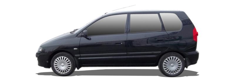 MITSUBISHI SPACE STAR MPV (DG_A) (1998/06 - 2004/12) 1.3 16V (63 KW / 86 HP) (DG1A) (1998/06 - 2004/12)