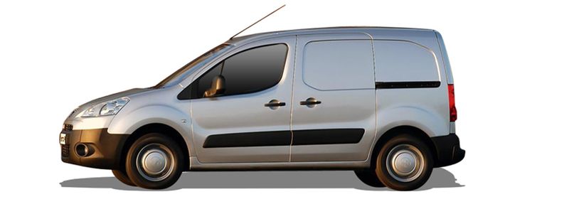 CITROËN BERLINGO Kasa/büyük limuzin (B9) (2008/04 - ...) 1.6 HDi 90 (68 KW / 92 HP) (2010/07 - ...)