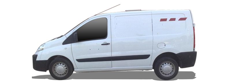 PEUGEOT EXPERT Panelvan/Van (VF3A_, VF3U_, VF3X_) (2007/01 - ...) 2.0 HDi 100 (72 KW / 98 HP) (2011/03 - ...)