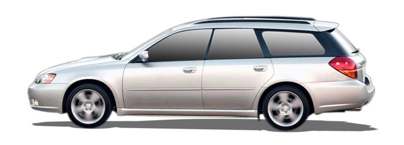 SUBARU LEGACY III Station Wagon (BH) (1998/10 - 2003/08) 2.5 i RX Heritage AWD (115 KW / 156 HP) (1998/12 - 2003/08)