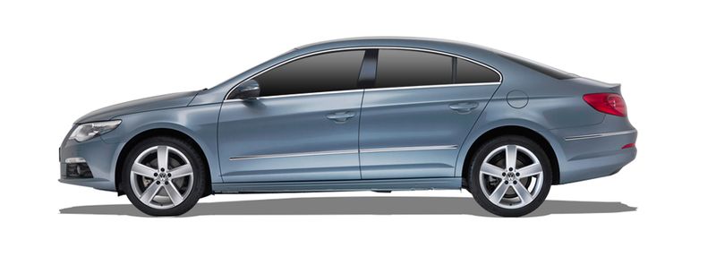 VW PASSAT CC B6 SEDAN GRANDE (357) (2008/02 - 2012/01) 2.0 TSI (155 KW / 211 HP) (2010/11 - 2012/01)