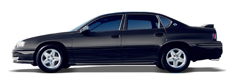 CHEVROLET IMPALA Sedan (1999/01 - 2005/12) 3.4 V6 (134 KW / 182 HP) (1999/01 - 2005/12)