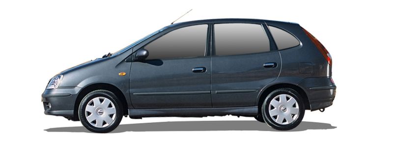 NISSAN ALMERA TINO MPV (V10) (1998/12 - 2006/02) 1.8  (84 KW / 114 HP) (2000/08 - 2006/02)