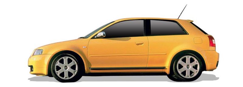 AUDI A3 Hatchback (8L1) (1996/09 - 2006/09) 1.8 S3 quattro (154 KW / 210 HP) (1999/03 - 2002/04)