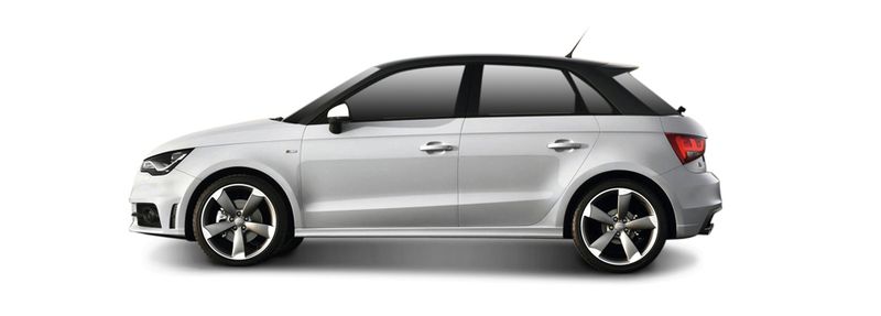 AUDI A1 Sportback (8XA, 8XF) (2011/09 - 2018/10) 1.2 TFSI (63 KW / 86 HP) (2012/01 - 2015/04)