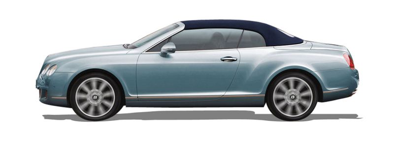 BENTLEY CONTINENTAL Cabrio (3W_, 394) (2006/06 - ...) 6.0  AWD (423 KW / 575 HP) (2011/11 - ...)